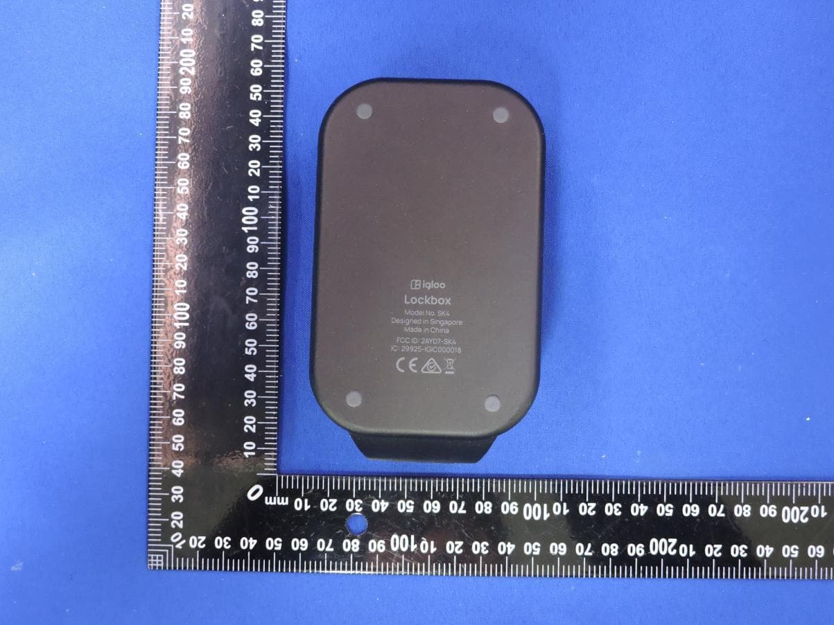Lockbox - FCC ID 2AYD7-SK4 - igloocompany Pte. Ltd.