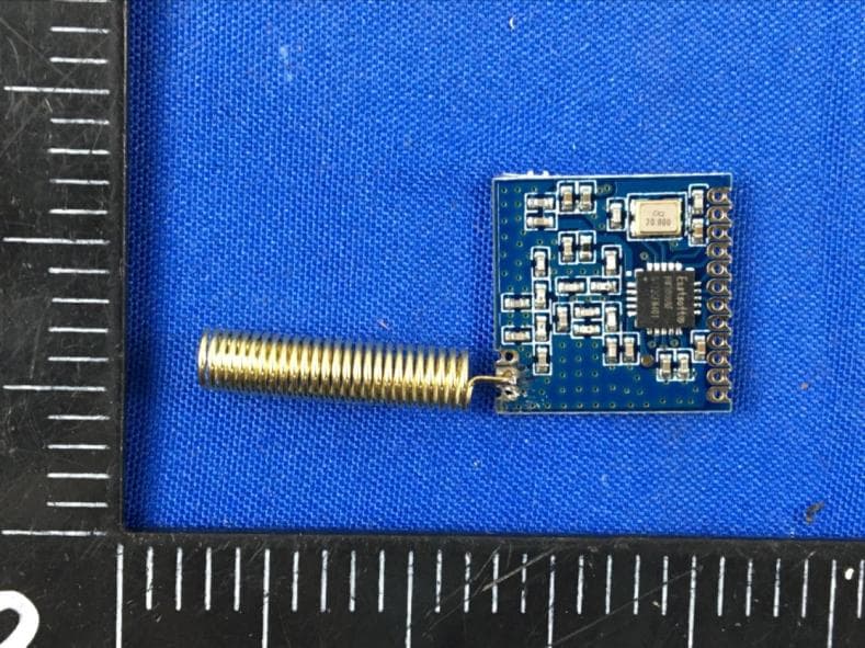 HW 3000 RF COMMUNICATION MODULE - FCC ID 2AYEO-HW3000 - ZHEJIANG GOMELONG METER CO., LTD