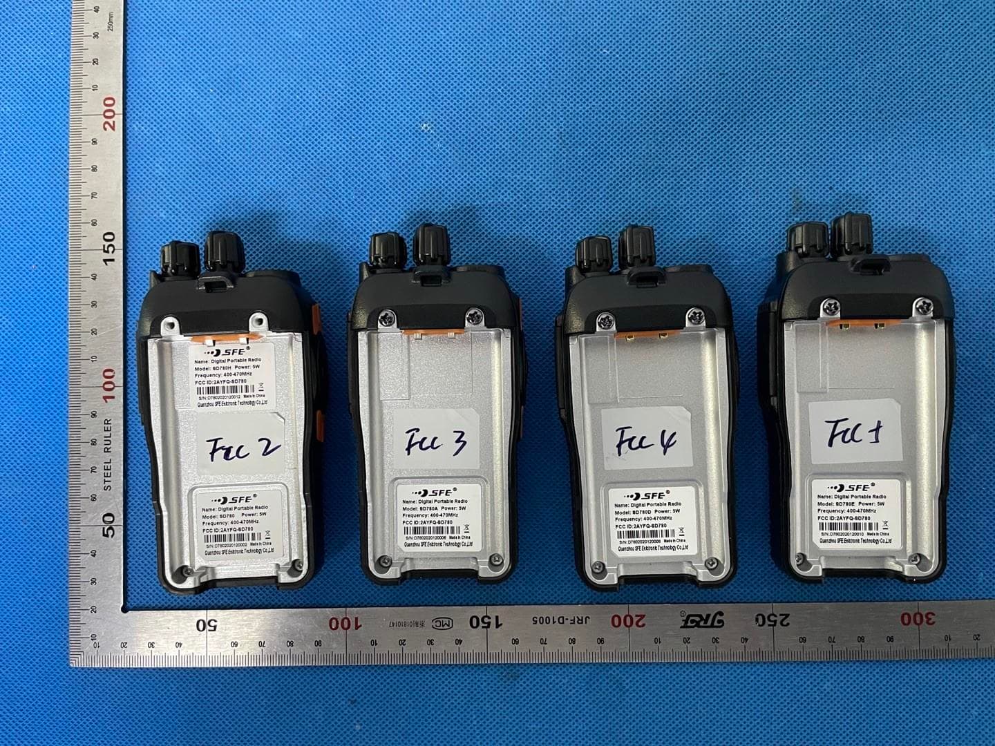 Digital Portable Radio - FCC ID 2AYFQ-SD780 - Quanzhou SFE Electronic Technology Co.,Ltd