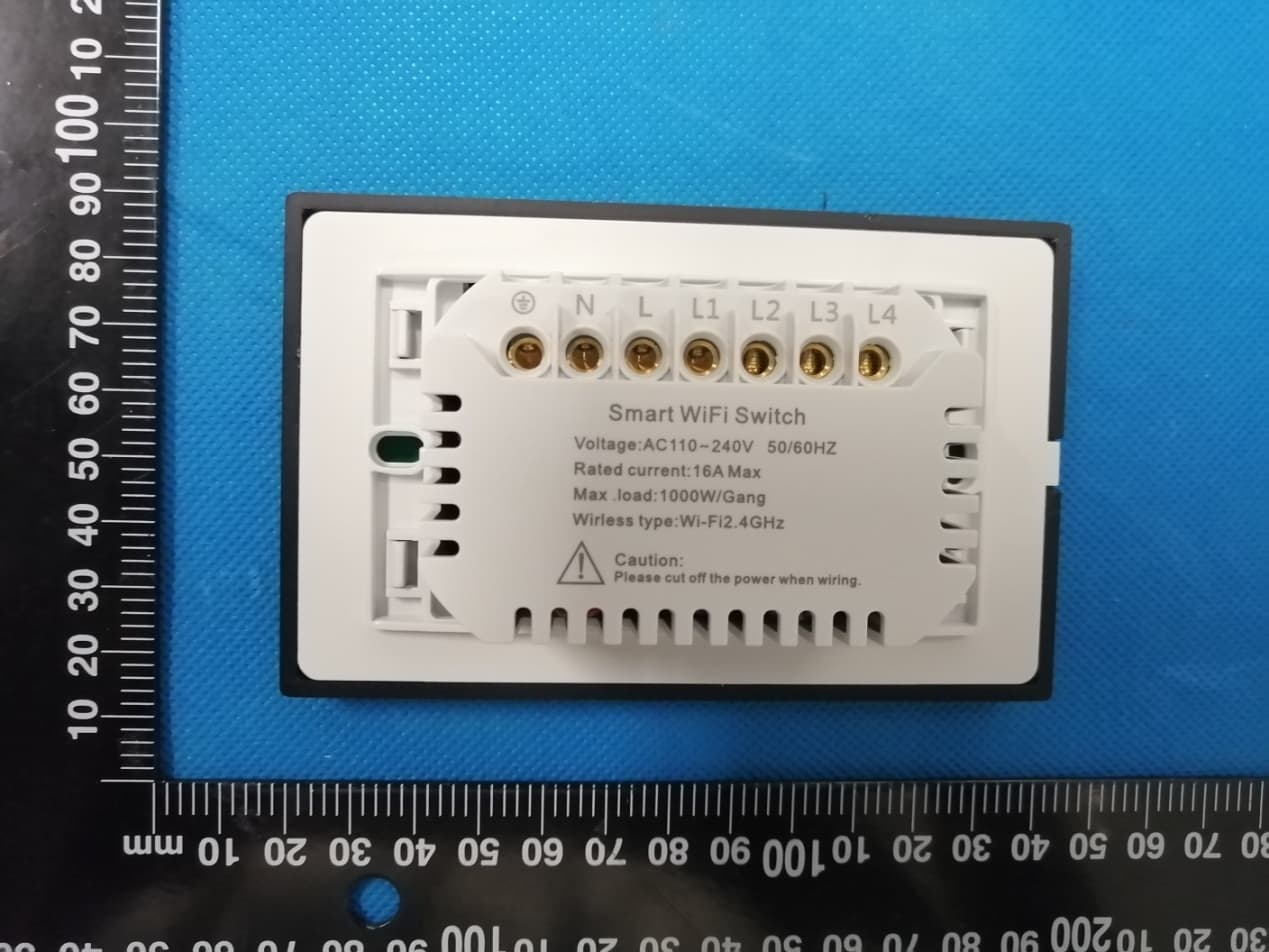 Smart Wi-Fi wall switch - FCC ID 2AYFR-607USG4 - Guangdong GDKES Electric Technology Development CO.,LTD (4)