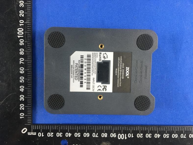 Wireless charger (transmitting) - FCC ID 2AYKS-ZDUWAUBK - ZCOVER INC