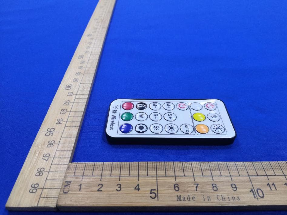 HH muti-color RF remote control with 20 buttons - FCC ID 2AYQA-HHMUTI - Guangdong Fengshang Intelligent Photoelectricity Co.,Ltd. (3)