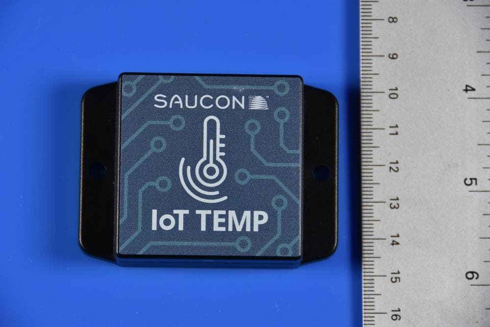 IoT Temperature Beacon - FCC ID 2AYQW-IOTTEMP - Saucon Technologies