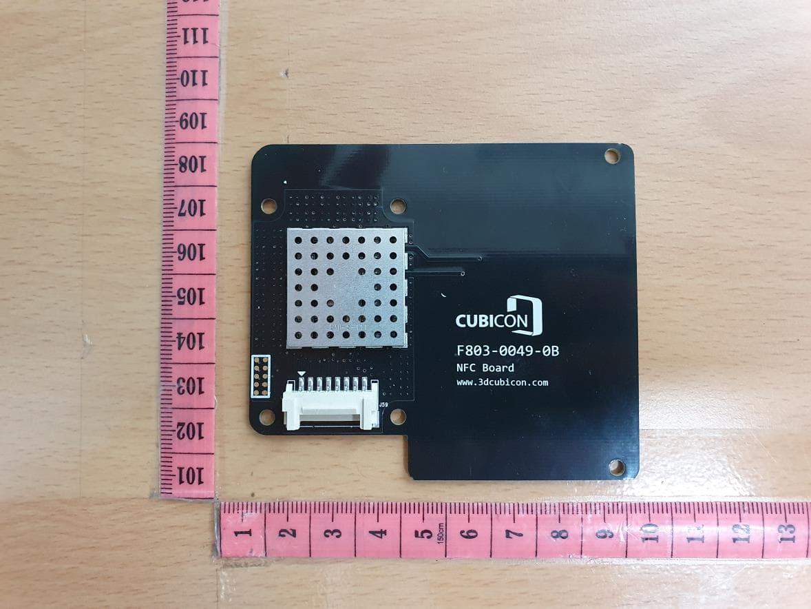 NFC BOARD - FCC ID 2AYSO-F803-0049 - Cubicon. INC (2)