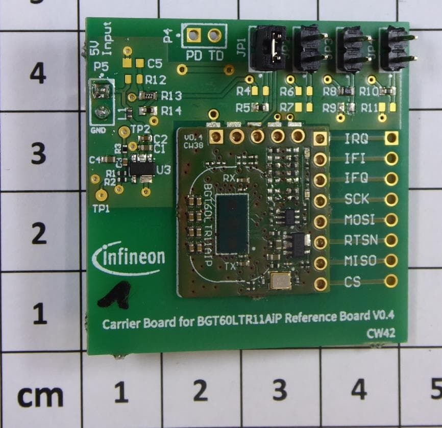 60 GHz Short Range Radar Module - FCC ID 2AYSQ60LTR11A1 - Infineon Technologies AG (2)
