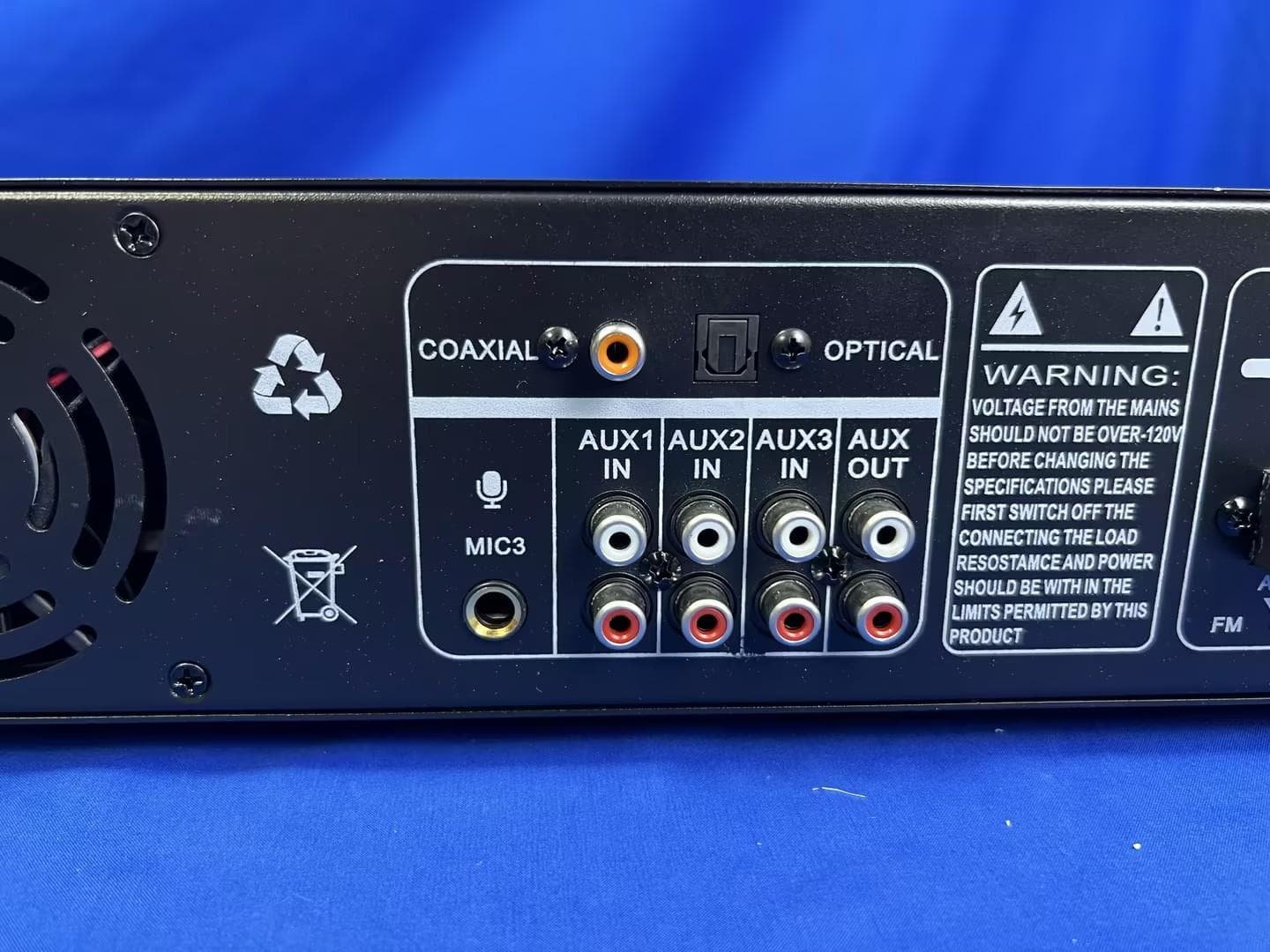 PUBLIC ADDRESS AMPLIFIER - FCC ID 2AYZ2-180BT-99 - SHENZHEN JINGWEI ELECTRONICS TECHNOLOGY CO.,LTD. (2)