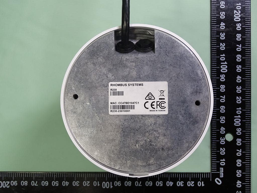 R230 5MP Microdome Camera - FCC ID 2AZ3JR230 - Rhombus Systems, Inc