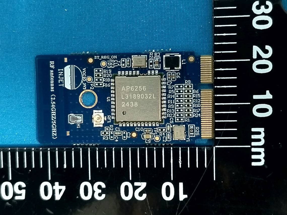 Wi-Fi/Bluetooth Module - FCC ID 2AZGW-AP6256 - Sichuan Injet New Energy Co., Ltd.