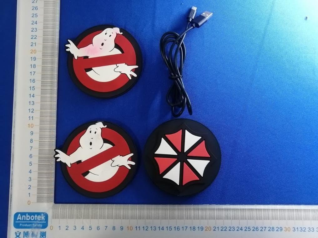Ghostbusters Charging Mat - FCC ID 2AZHE-NS2627 - Rubber Road Ltd