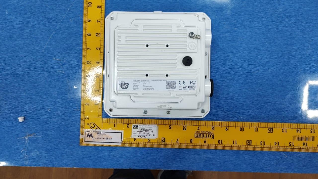 Wi-Fi Access Point - Dual Band 2x2_2 Wi-Fi 6 outdoor Access Point (AP) with Integrated Antenna in 2.4GHz & 5GHz Band - FCC ID 2AZOIION4X - HFCL Limited (2)