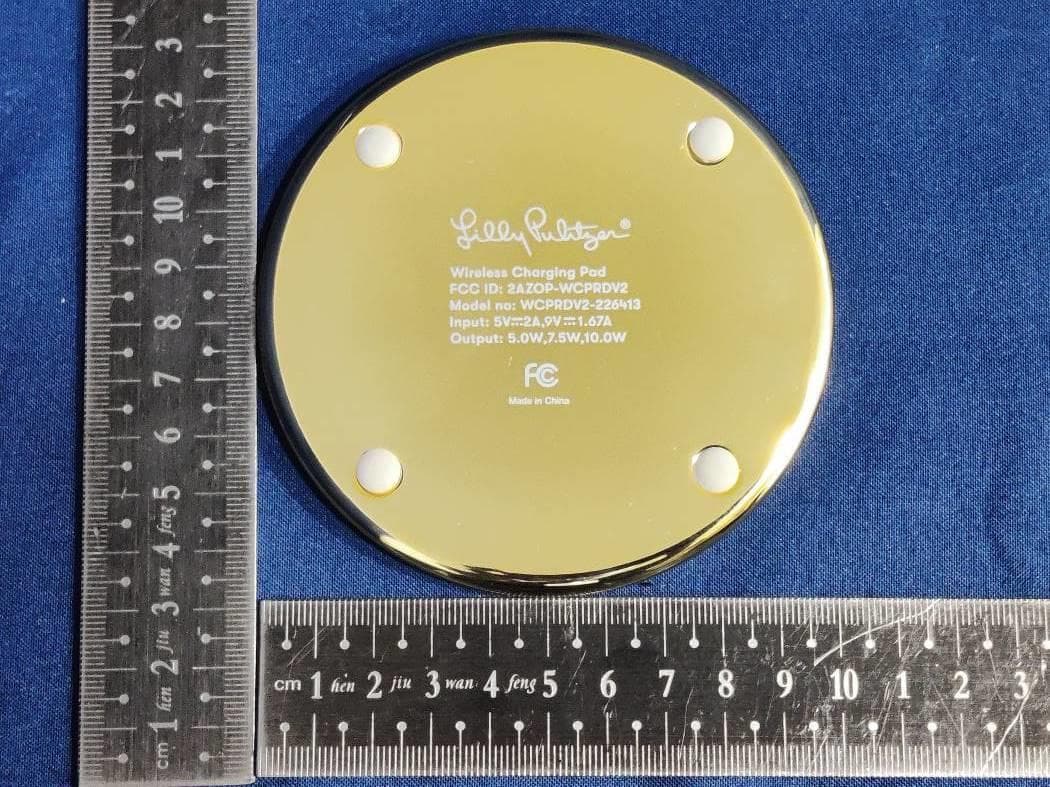 Wireless Charging Pad - FCC ID 2AZOP-WCPRDV2 - Lifeguard Press Inc.