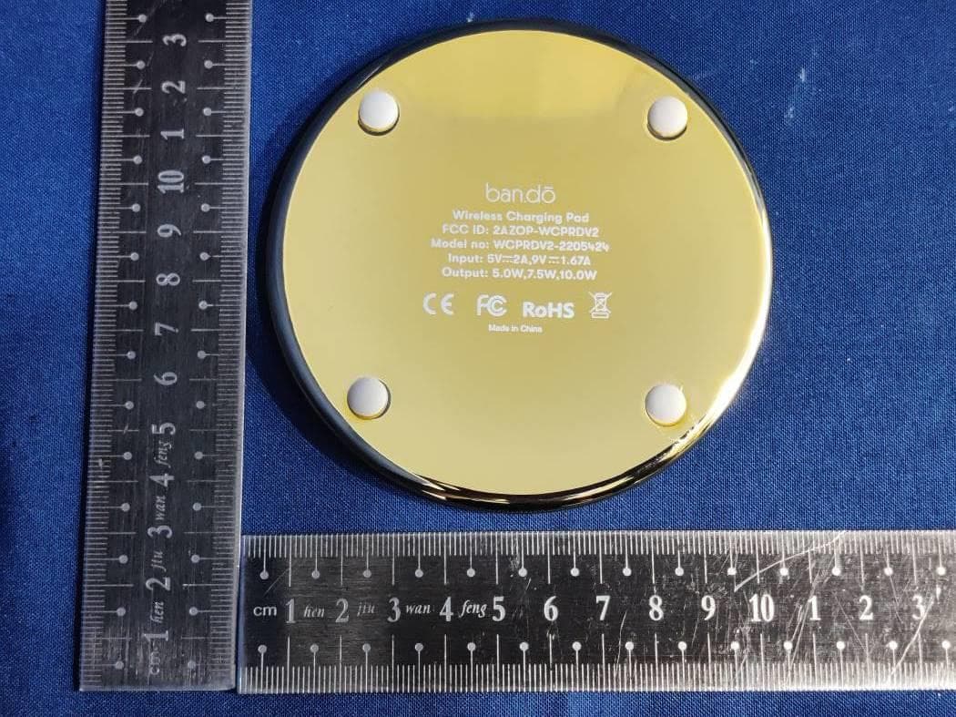 Wireless Charging Pad - FCC ID 2AZOP-WCPRDV2 - Lifeguard Press Inc. (2)