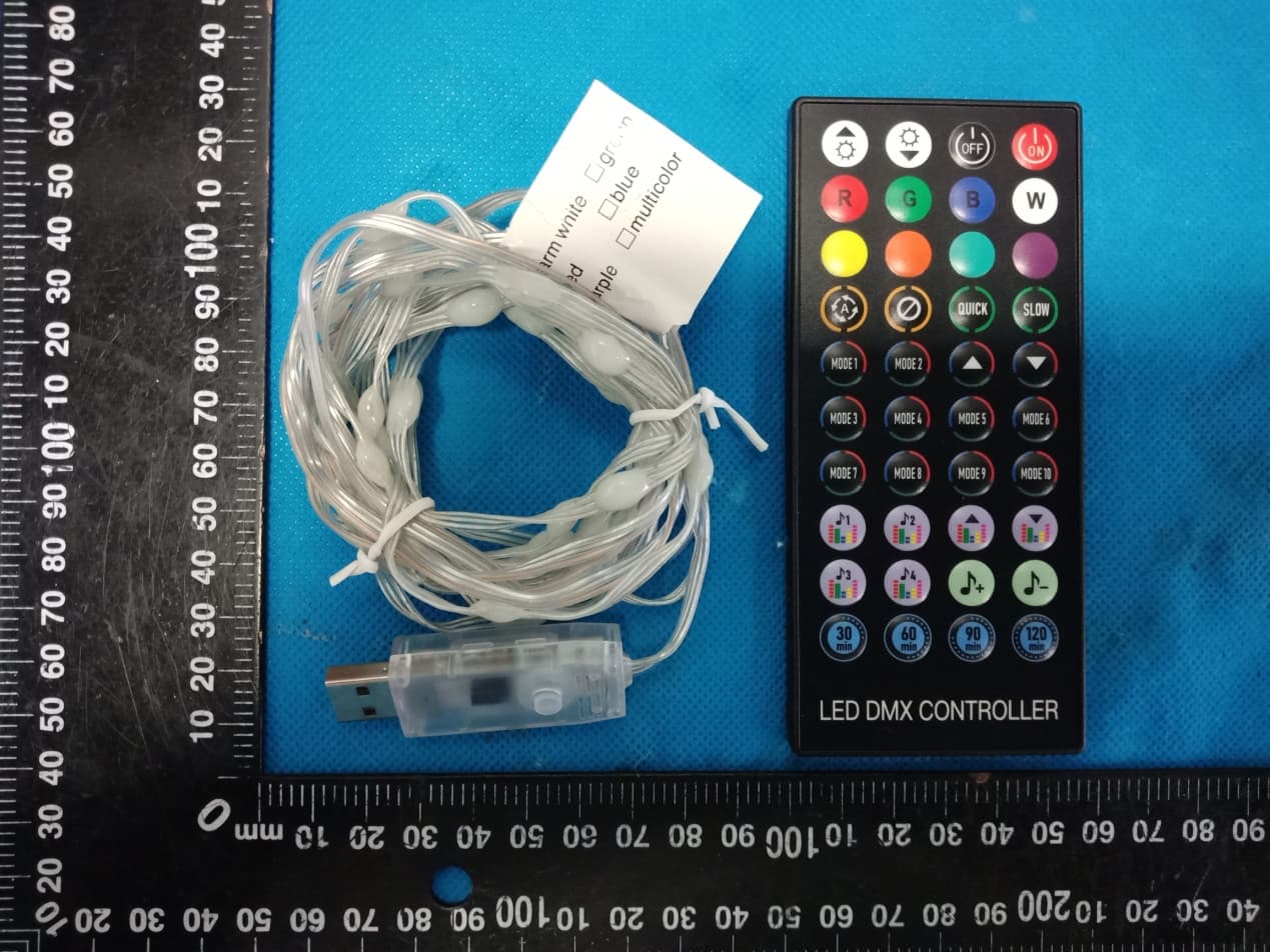 Controller LED light string - FCC ID 2AZP3JY5V200LRGB - Shangyou Jiayi Lighting Products Co., LTD
