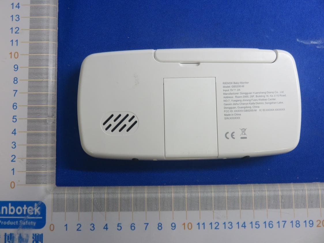 Baby Monitor - FCC ID 2AZQJ-GB5200M - Dongguan Chuanggu Electronic Commerce Co., Ltd (2)