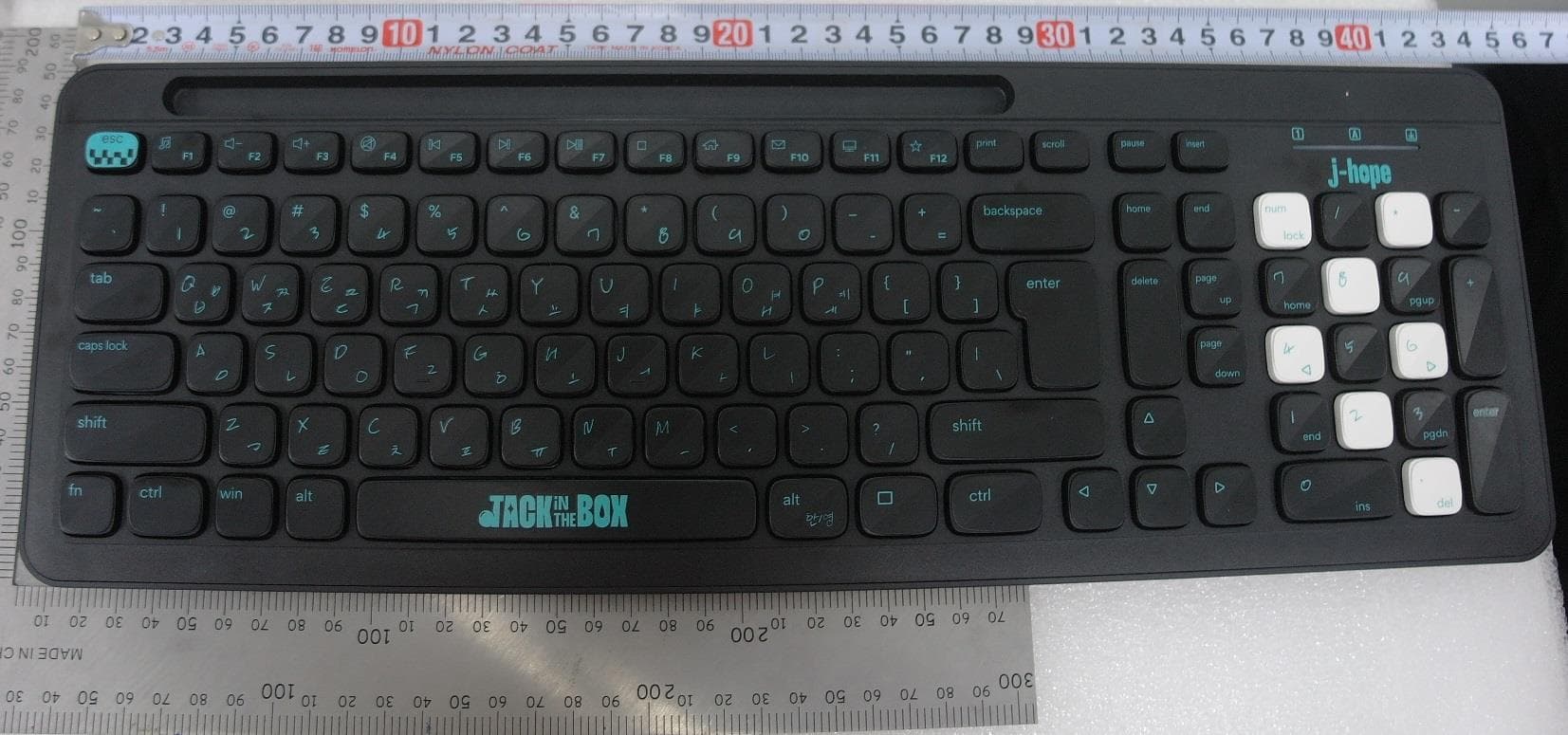 Merch Box13_KEYBOARD - FCC ID 2AZWB-MERCHBOX13K - KEYTH INTERNATIONAL