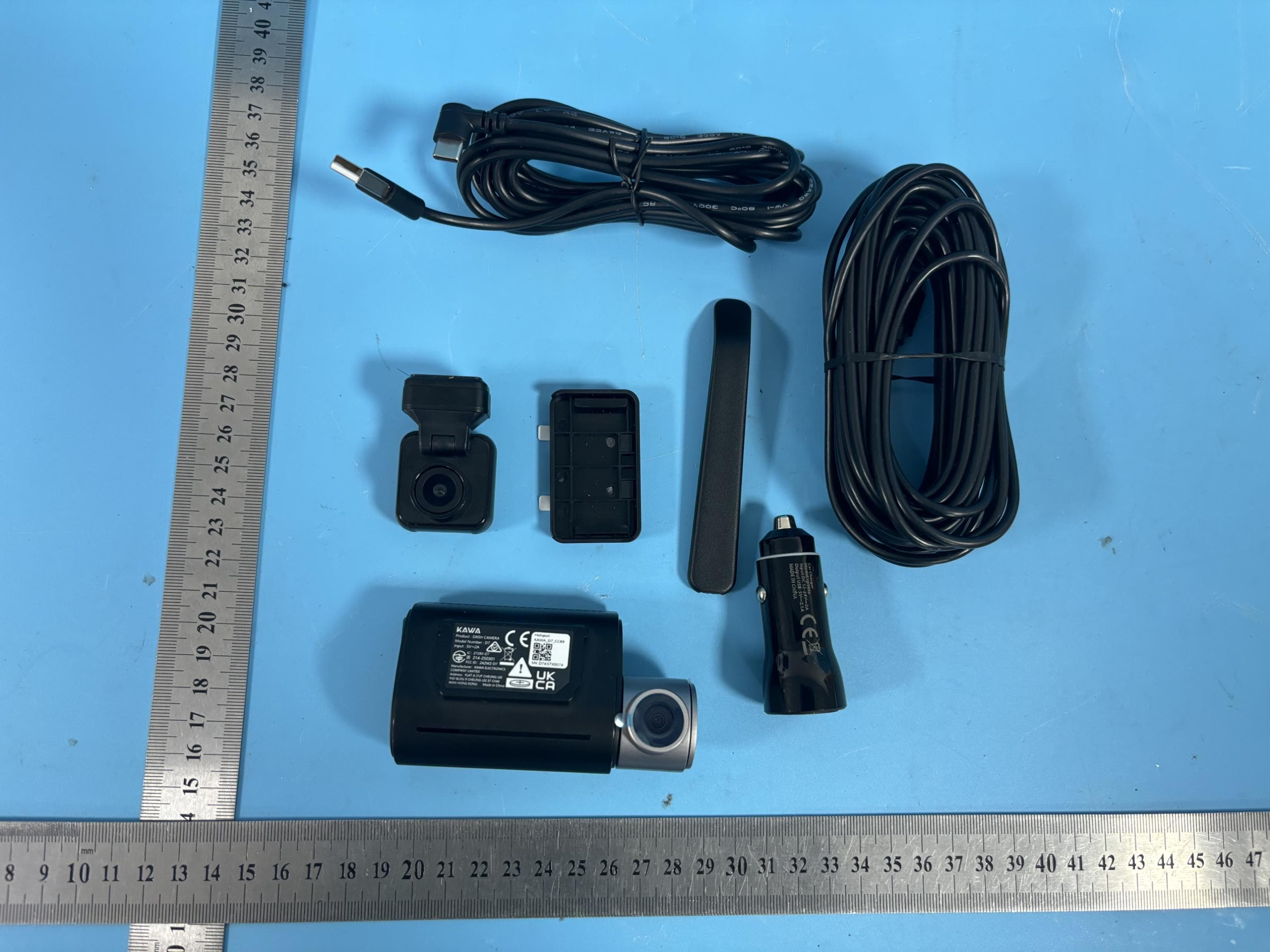 DASH CAMERA - FCC ID 2AZWZ-D7 - KAWA ELECTRONICS COMPANY LIMITED