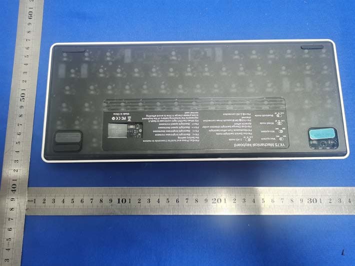 JT75 Tir-Mode Bluetooth Keyboard - FCC ID 2BA3S-JT75 - Shen Zhen Shi ZhiYang Electronic Technology Co., Ltd.