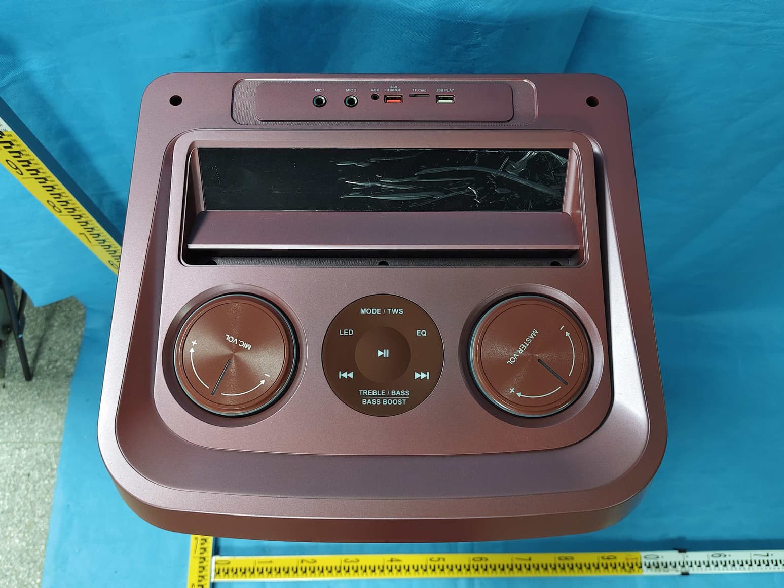 PARTY SPEAKER - FCC ID 2BAA5-PS122R1 - AcoustMax International Corporation