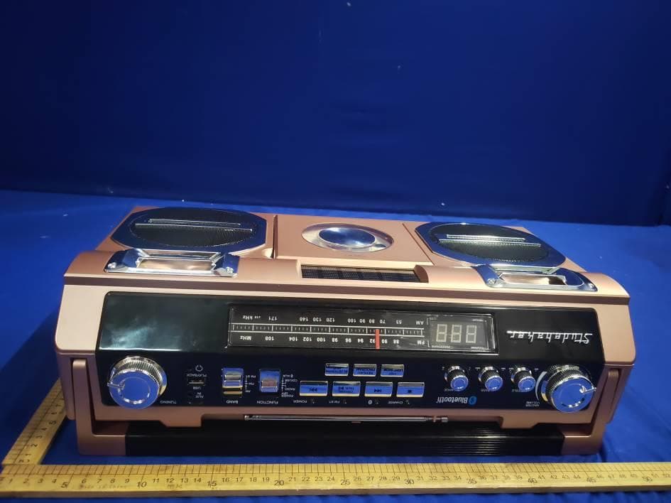 PORTABLE BOOMBOX WITH BLUETOOTH, CD PLAYER, USB AND AM/FM RADIO - FCC ID 2BABY6361401USB - GuangXi BeiLiu JinBao Electronic Co., Ltd. (2)