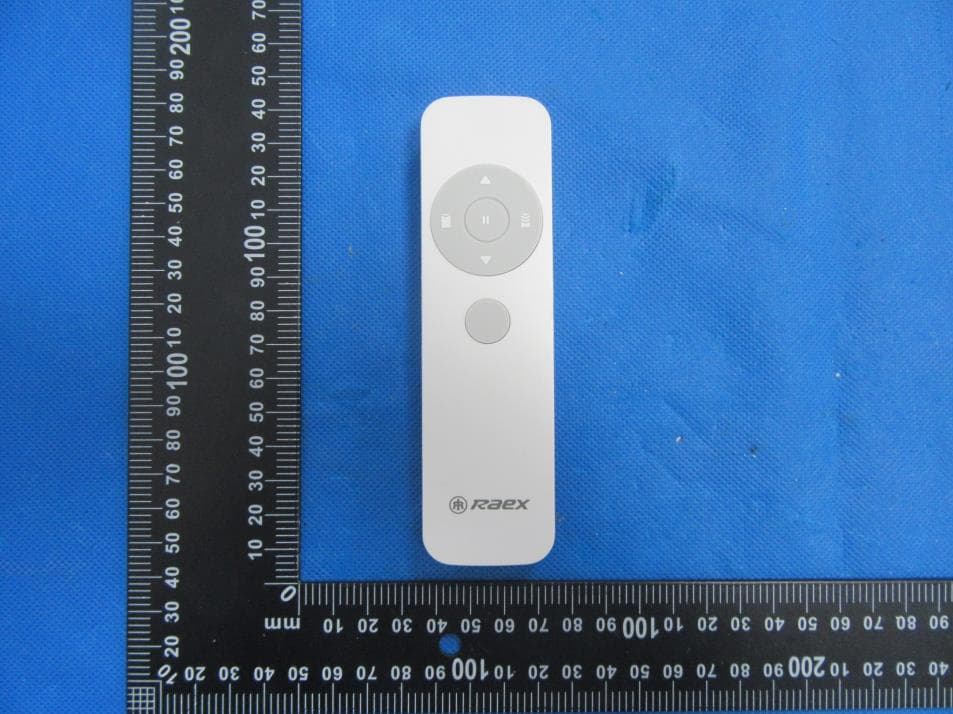 Remote control (Bluetooth) - FCC ID 2BACP-YR5302 - Guangdong RAEX Intelligent Technology Co., Ltd