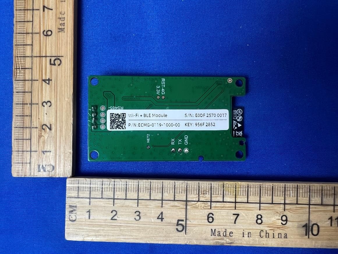 Wi-Fi + BLE Module - FCC ID 2BAGJ-ECMB-00 - Chengdu E-LINTER Information Technology Co., Ltd. (2)