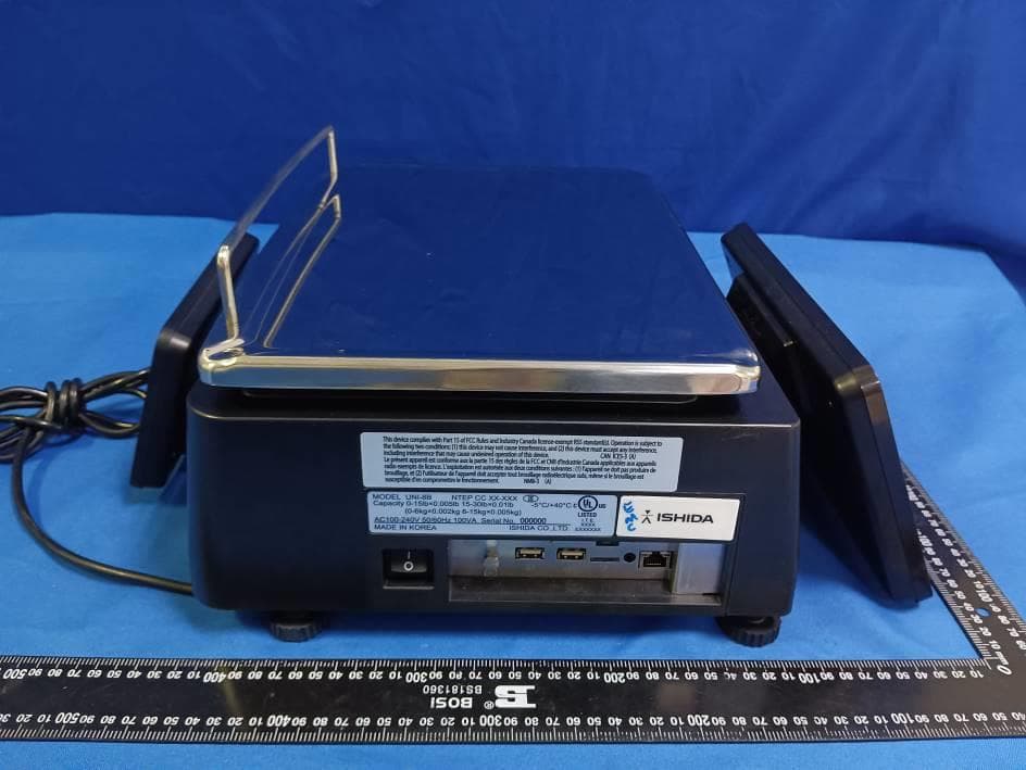 Electronic Scale - FCC ID 2BAGW-UNI8B - SHANGHAI ISHIDA ELECTRONIC SCALES CO LTD