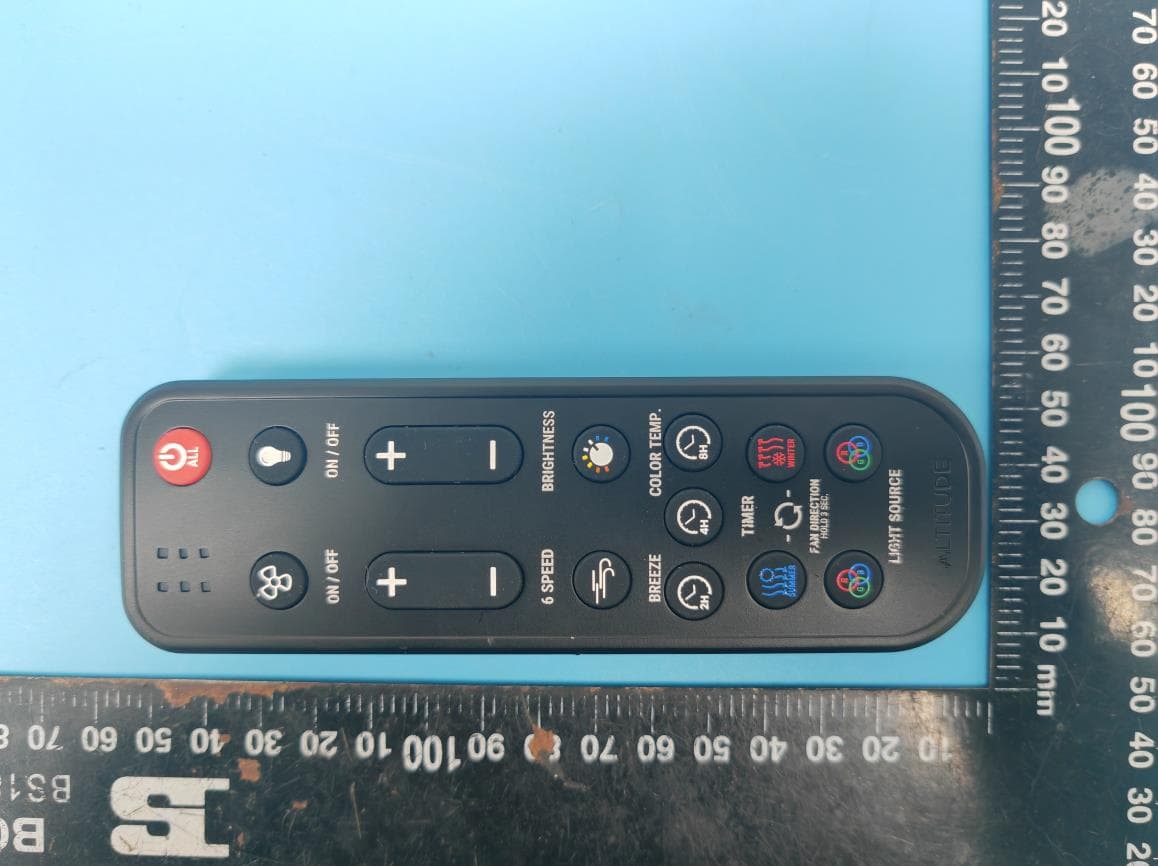 Fan remote control - FCC ID 2BAPV-ER808 - Eran Financial Services LLC