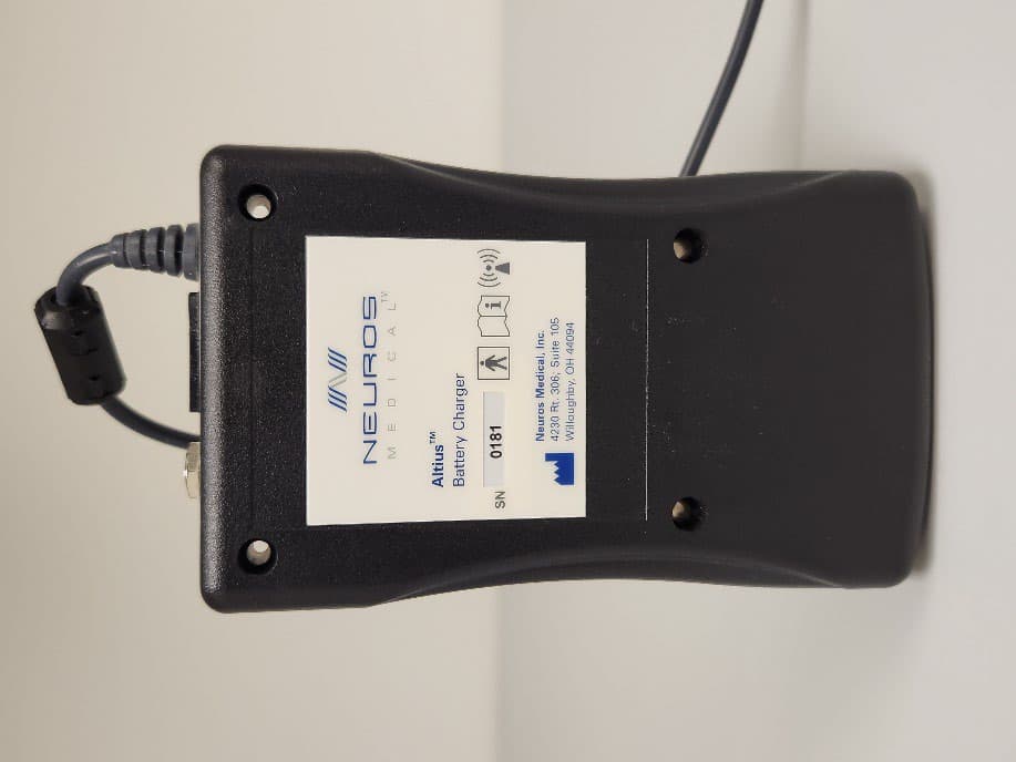 Altius Battery Charger - FCC ID 2BATK603 - Neuros Medical, Inc.