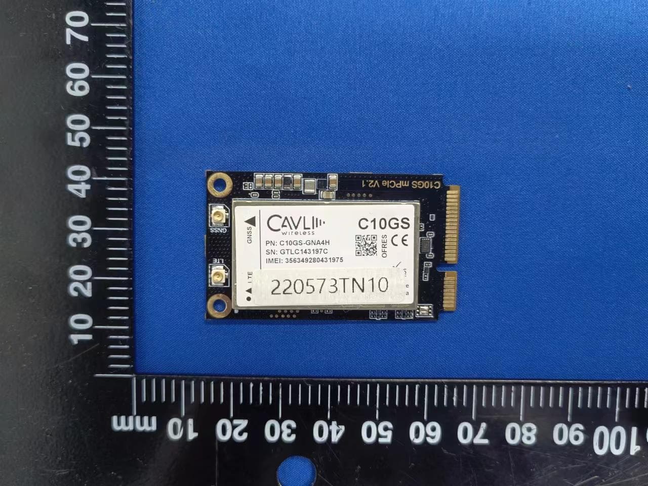 LTE Modem/Module - FCC ID 2BB64C10GS - Cavli Inc. (2)