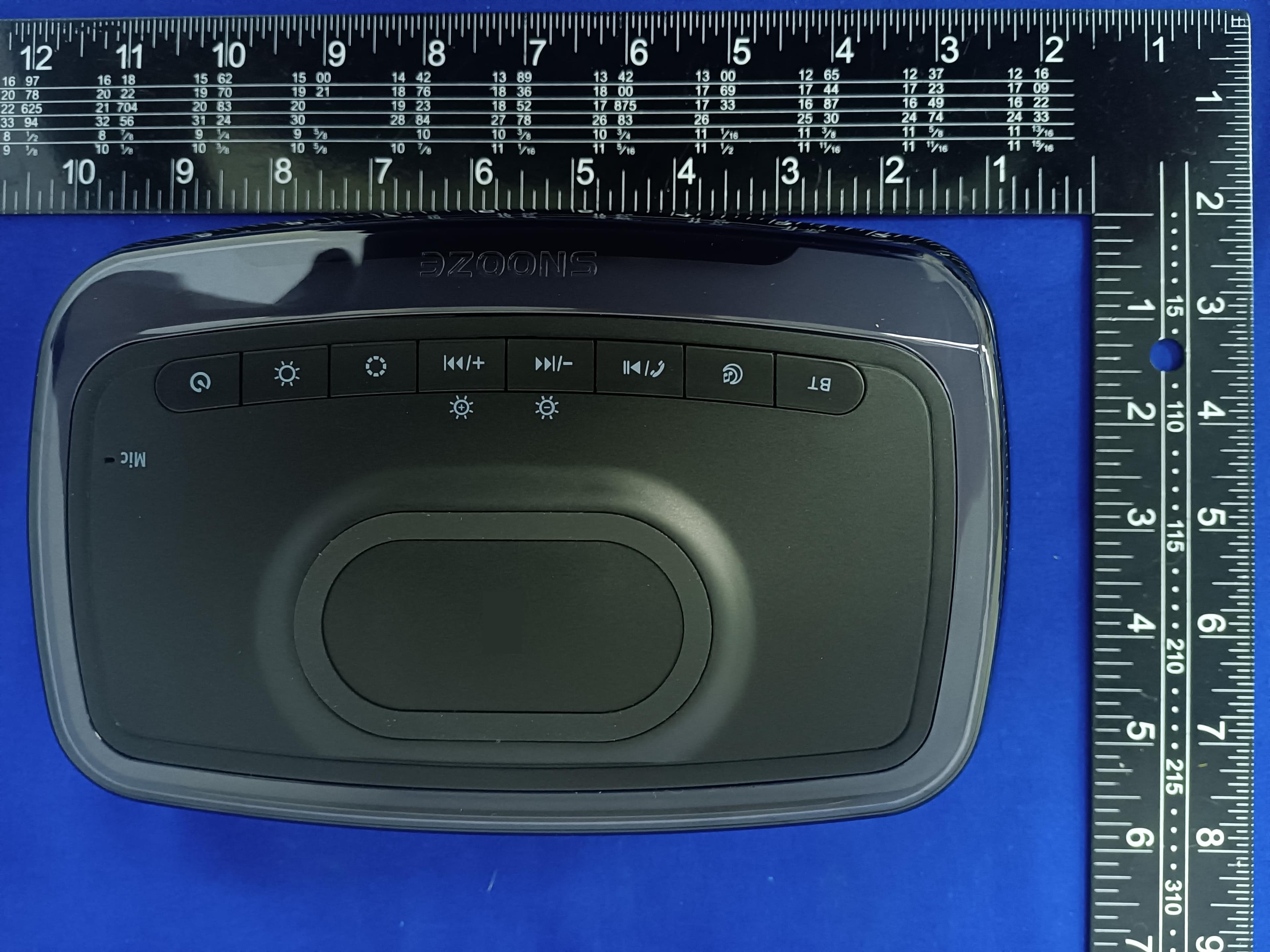 Night Light Alarm Clock Speaker - FCC ID 2BBBS-BL01 - Shenzhen Te-Rich Technology Co.,Ltd.