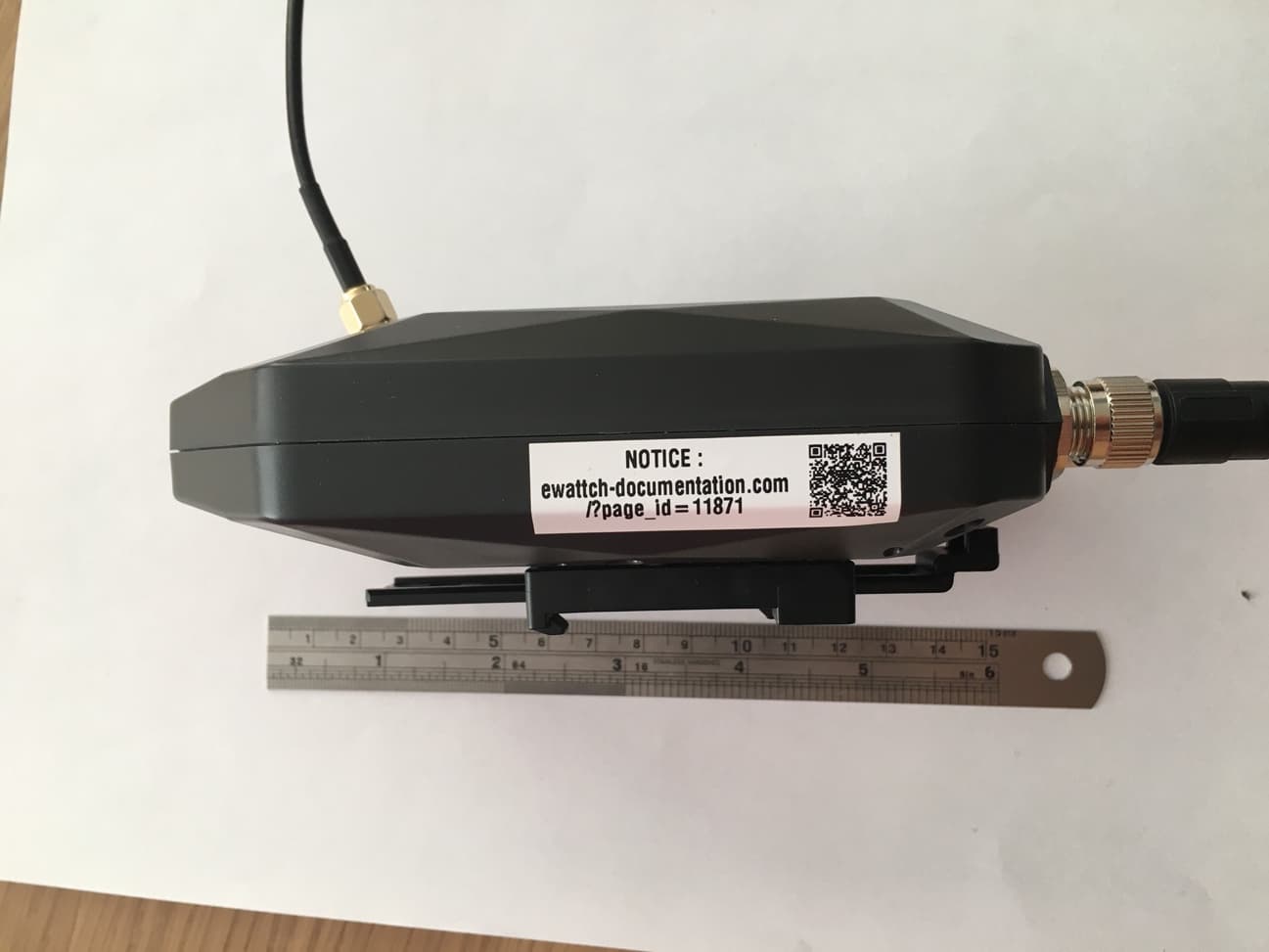 IoT Sensor with LoRa functionalities - FCC ID 2BBDC-TYNESS-V3-01 - EWATTCH (2)