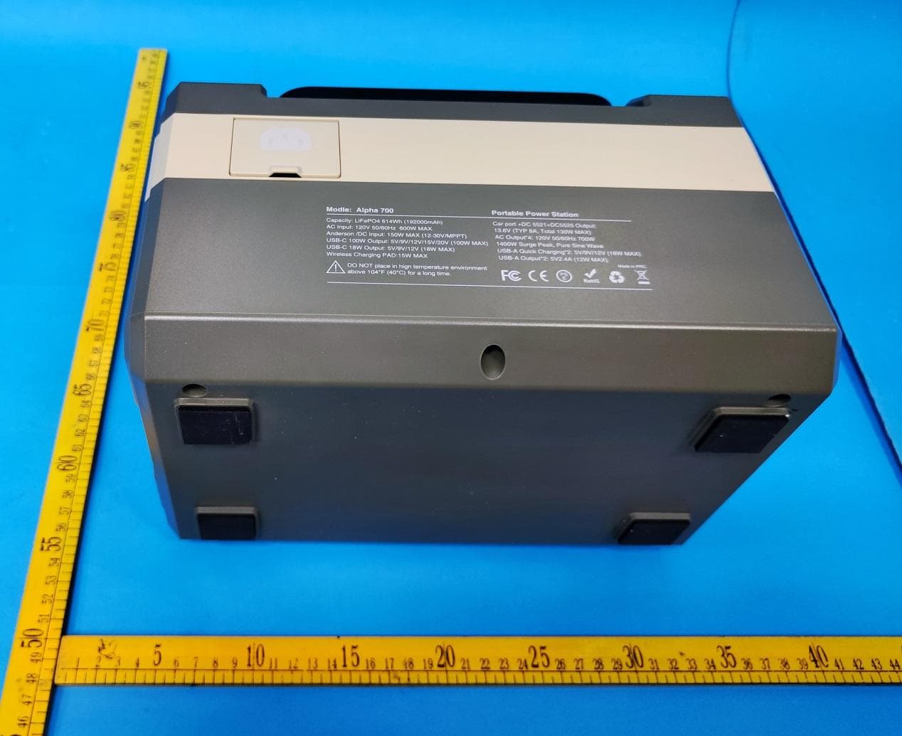 Portable Power Station - FCC ID 2BBEL-ALPHA700 - Brand Services and Holdings LLC (5)