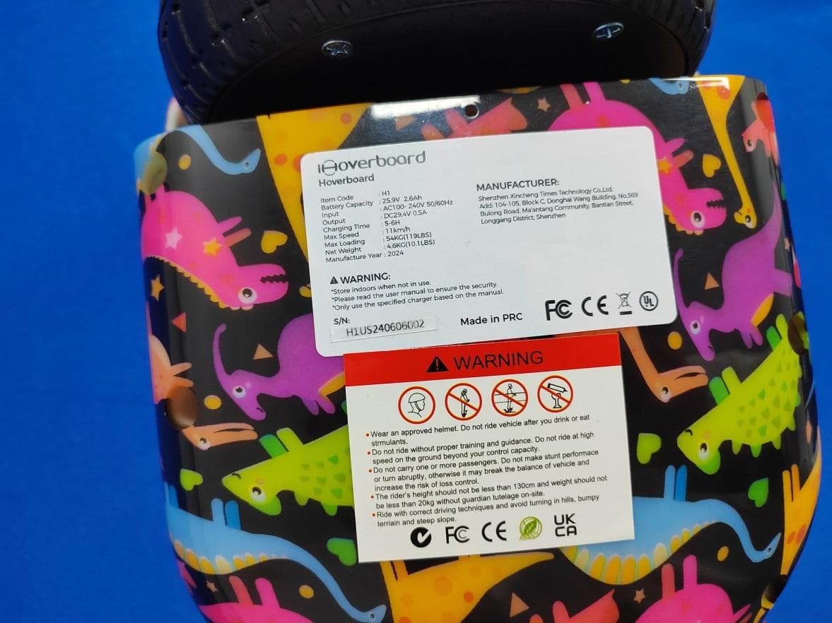 Hoverboard - FCC ID 2BBGK-H1 - Shenzhen Xincheng Times Technology Co.,Ltd (2)