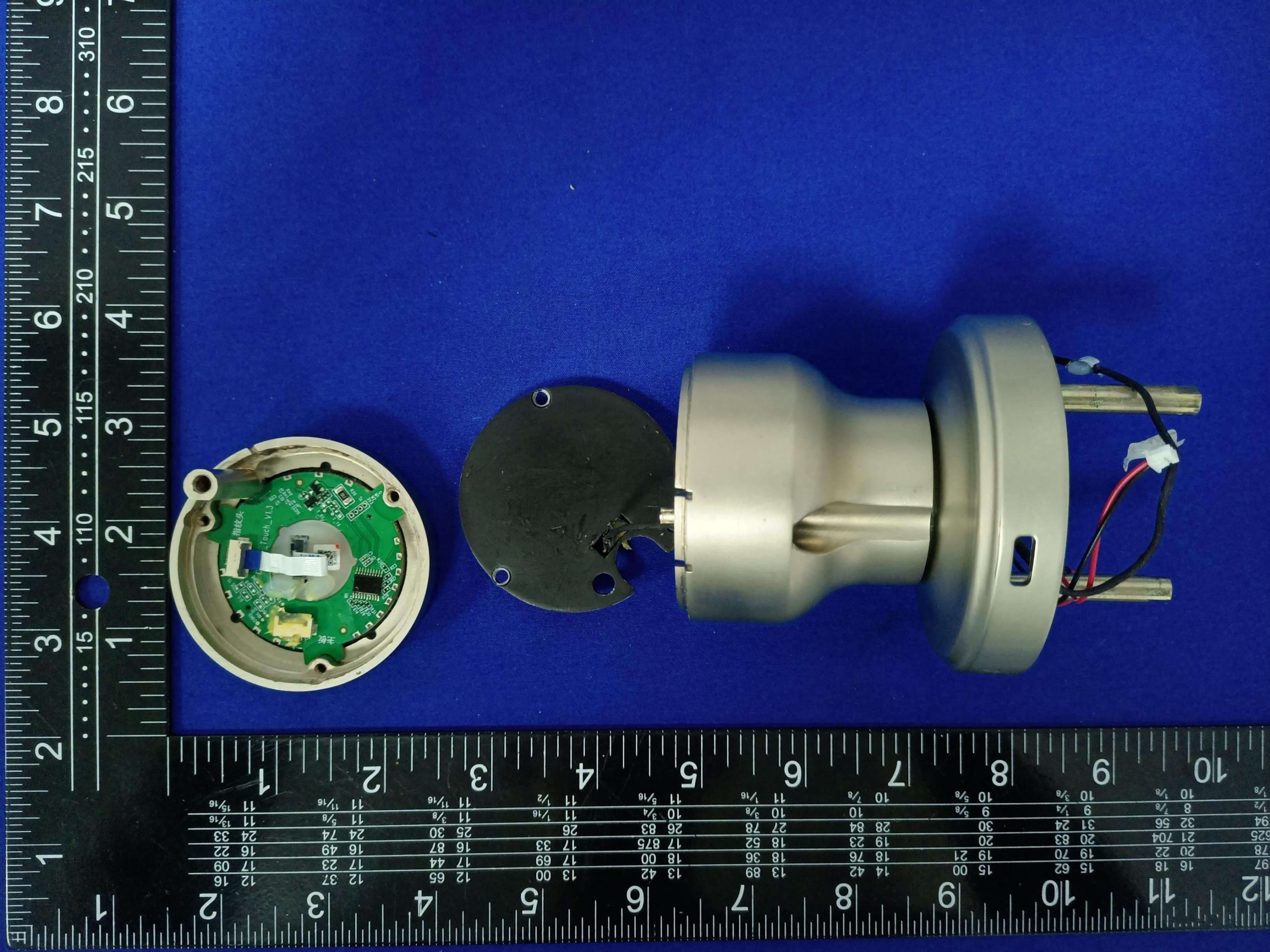 Electronic Knob Door Lock - FCC ID 2BBSH-AST2017 - Guangzhou Anland ST Co., Ltd