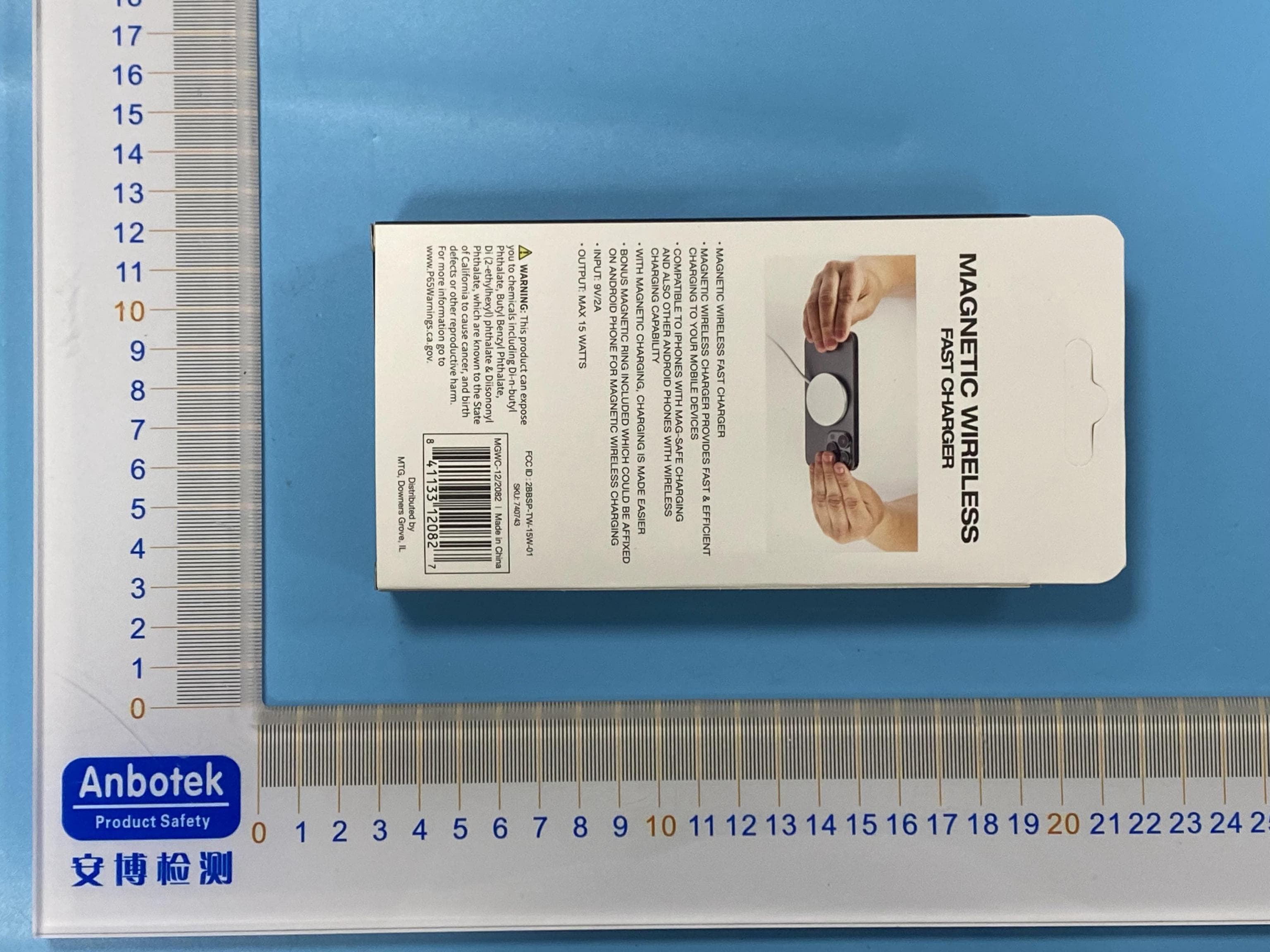 15w magnetic wireless charger - FCC ID 2BBSP-TW-15W-01 - Shenzhen Taineng Technology Co., Ltd.