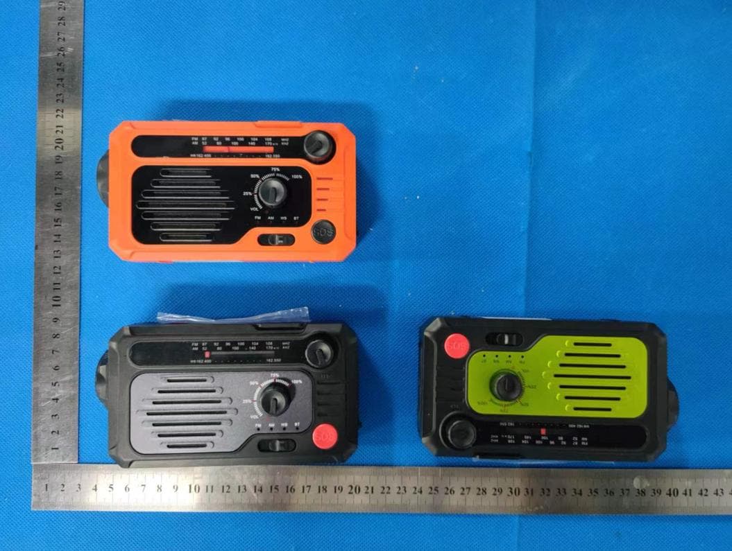 Multi-function Emergency Radio - FCC ID 2BBTN-KK228WB - Dongguan Kaike Electronic Technology Co., Ltd.