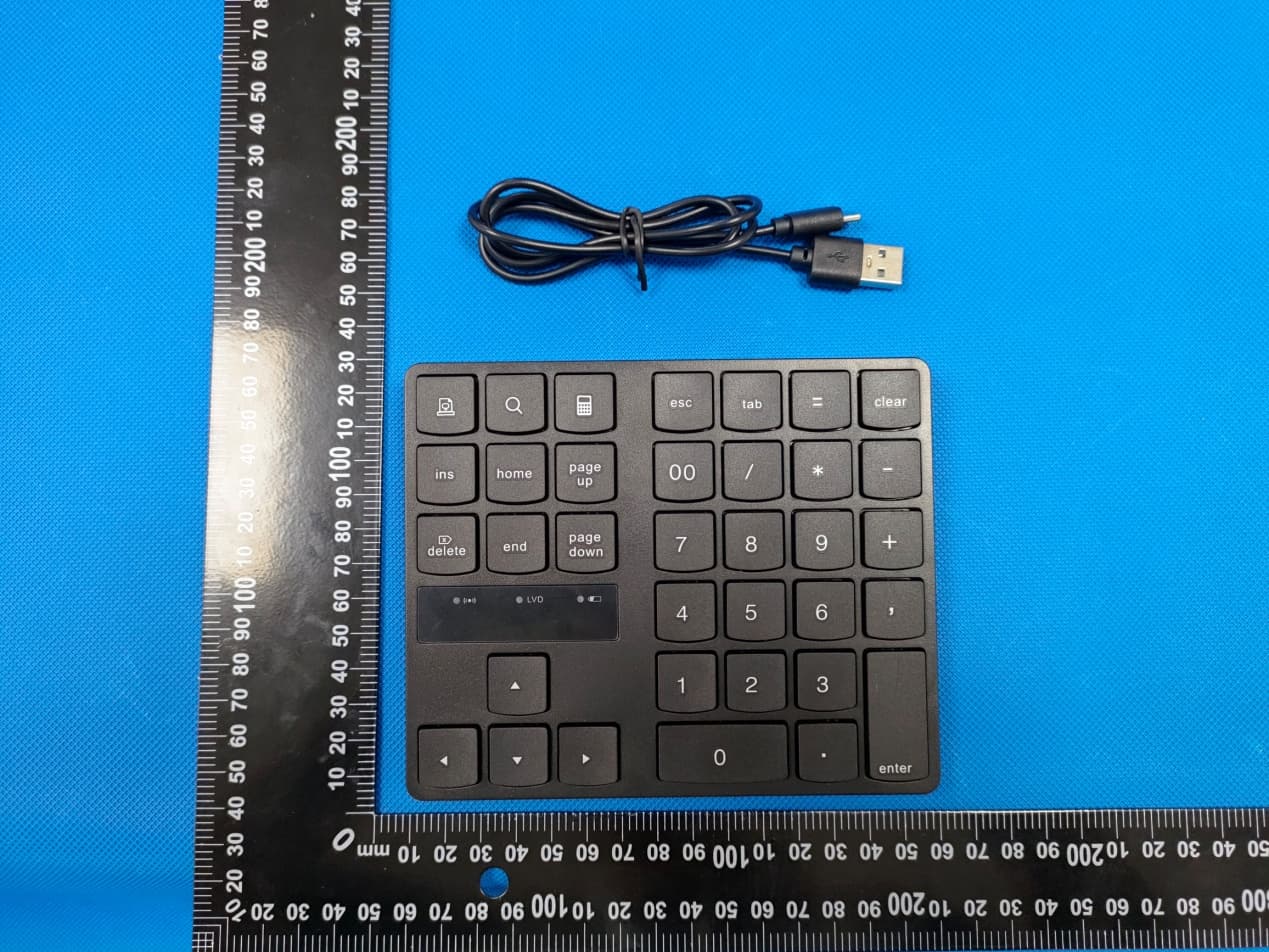 Wired Number Pad - FCC ID 2BBWD-B08HK7G9L6 - Shenzhen Xuan Ming Electronics Co., Ltd.