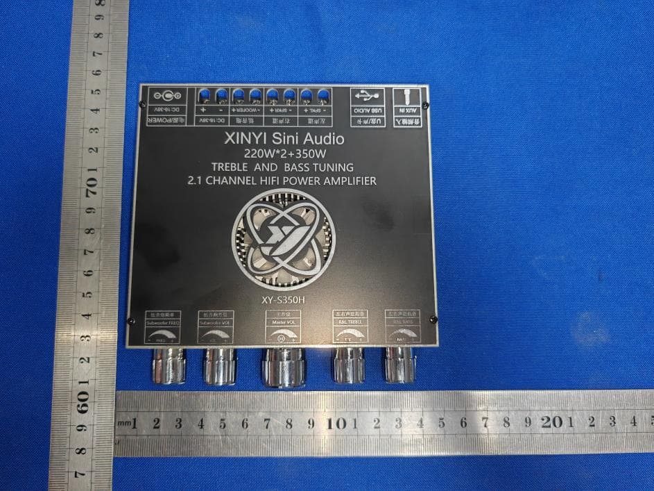 Bluetooth audio power amplifier board - FCC ID 2BBZ8XY-S350H - Qingdao Xinyiyunlian Electronic Technology Co.LTD