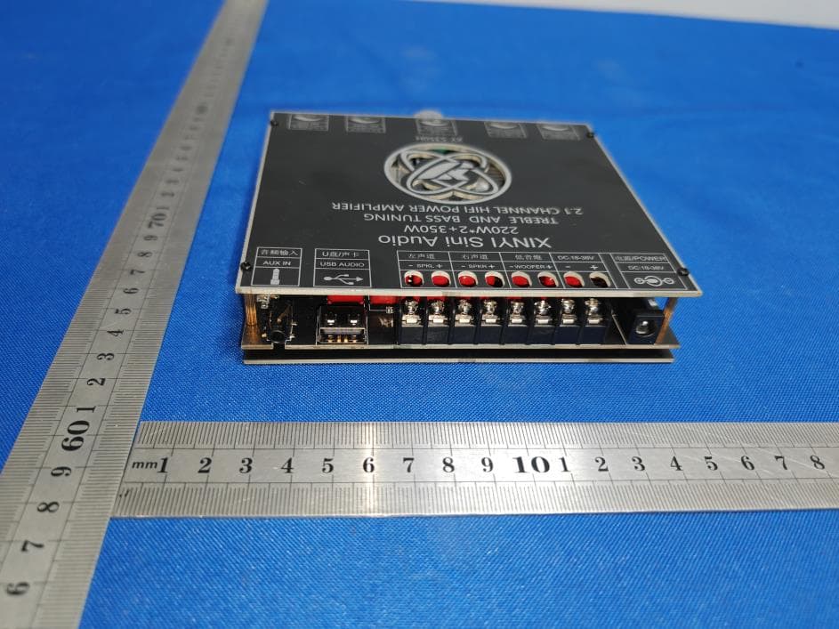 Bluetooth audio power amplifier board - FCC ID 2BBZ8XY-S350H - Qingdao Xinyiyunlian Electronic Technology Co.LTD (4)