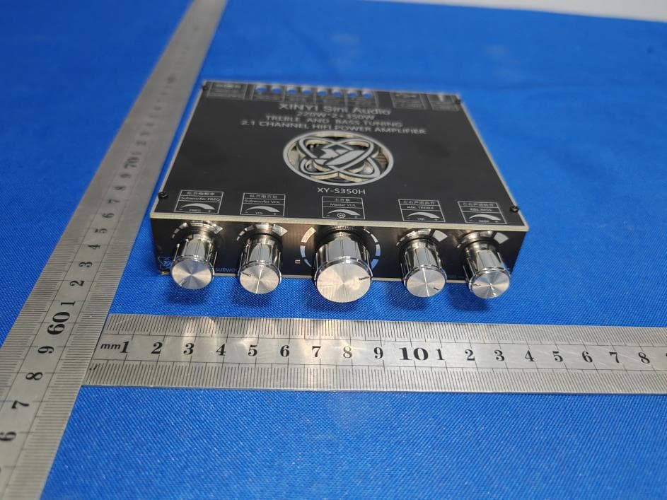 Bluetooth audio power amplifier board - FCC ID 2BBZ8XY-S350H - Qingdao Xinyiyunlian Electronic Technology Co.LTD (5)