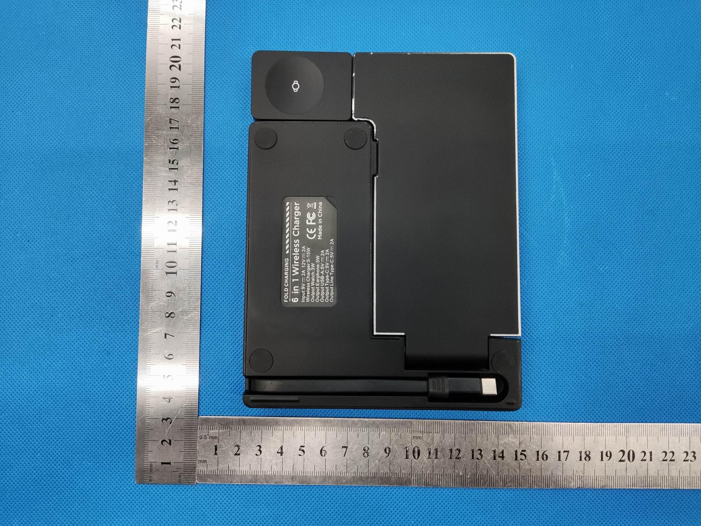 6 in 1 Wireless Charger - FCC ID 2BC2W-YF-6 - Shenzhen Donggetong Technology Co., LTD