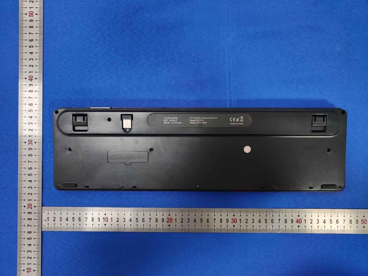 Rechargeable Wireless Keyboard - FCC ID 2BCA3G-KC01D - Shenzhen Leader-Union Technology Co., Ltd.