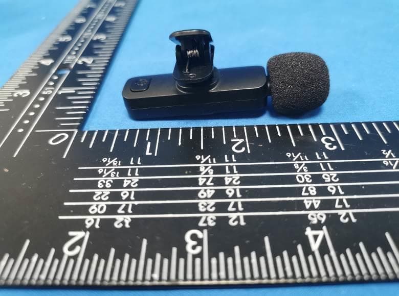 Wireless collar clip microphone - FCC ID 2BCA9-K60 - Li Wang Investment (Shenzhen) Co. , Ltd. (4)