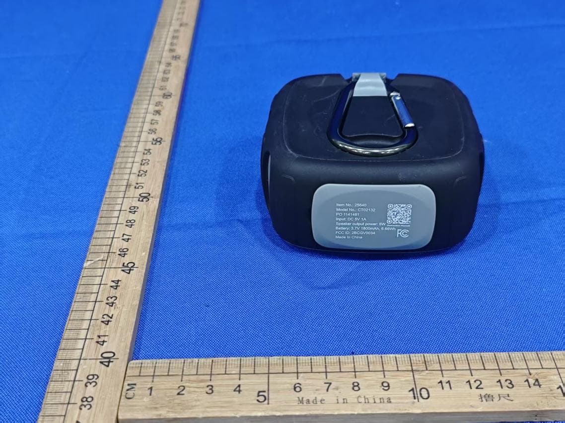 C&B Waterproof Bluetooth Speaker - FCC ID 2BCGV0034 - NINGBO CSTAR IMPRINT E-COMMERCE CO.,LTD. (3)