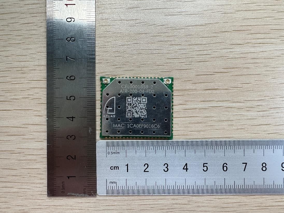 Atlas Radio Module - FCC ID 2BCPM-ATLATR200 - Atlas Aerospace SIA