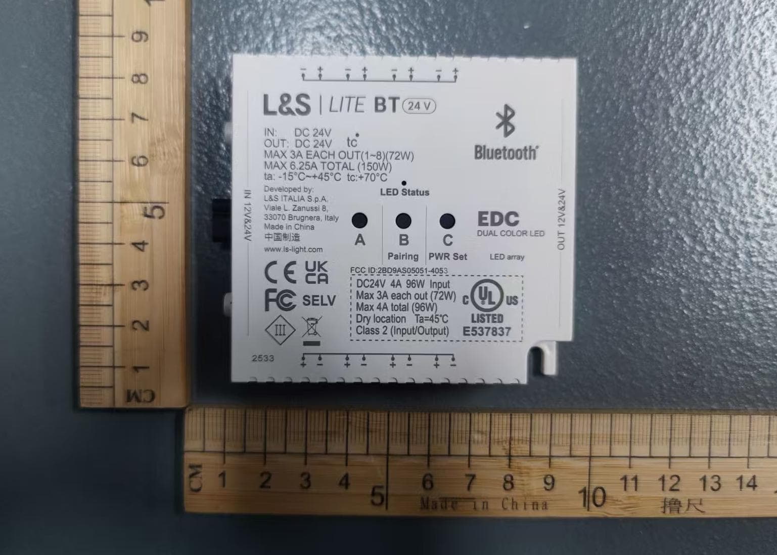 LED CONTROLLER - FCC ID 2BD9AS05051-4053 - L&S Lighting Equipment(Shanghai)Co.,Ltd (2)