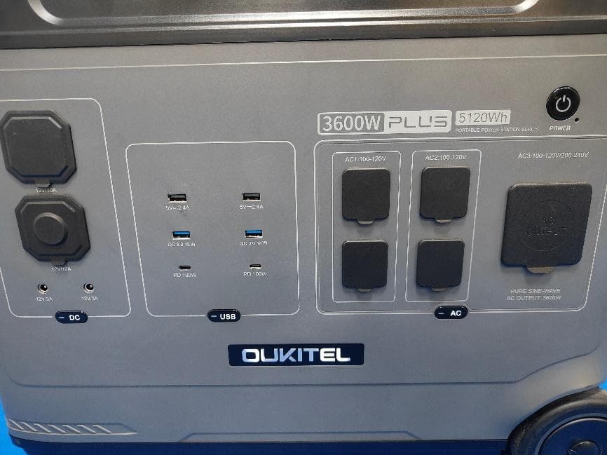 Portable power station - FCC ID 2BDCB-P5000PLUS - Shenzhen Yunji New Energy Technology Co., Ltd