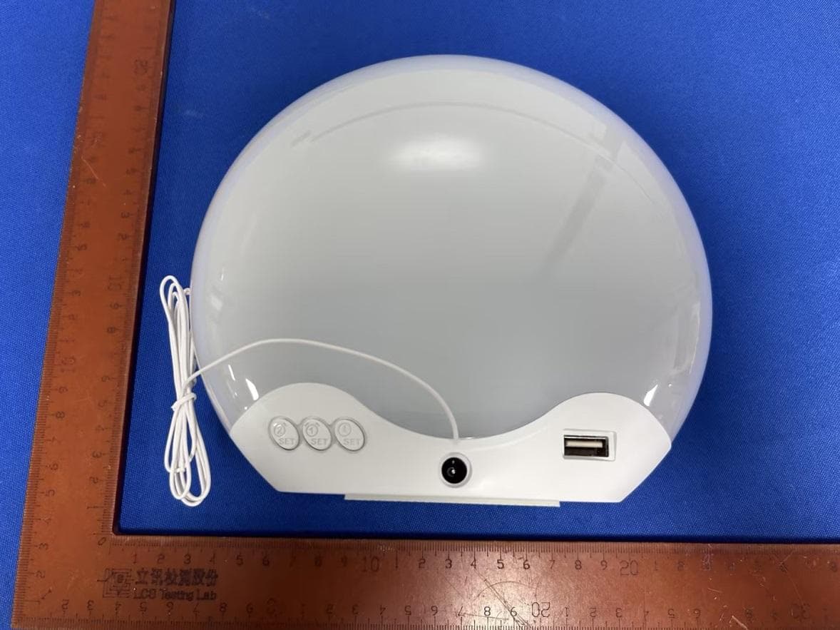 Wake Up Light alarm clock - FCC ID 2BDJW-FZ05 - Ark Union Technology (Shenzhen) Co., Ltd. (4)