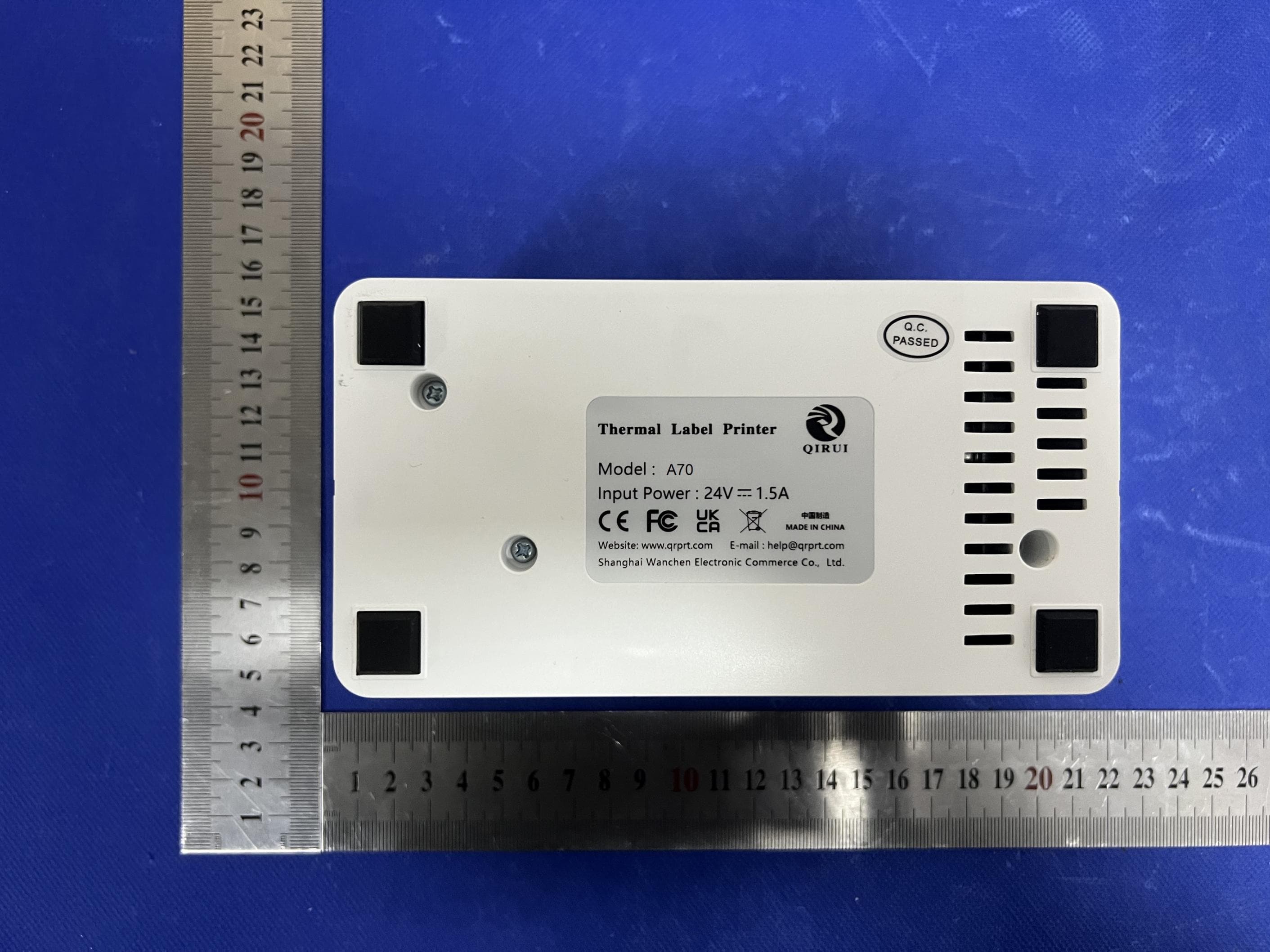 Thermal Label Printer - FCC ID 2BDL3-A70 - Xiamen AiYin Technology Co., Ltd. (5)