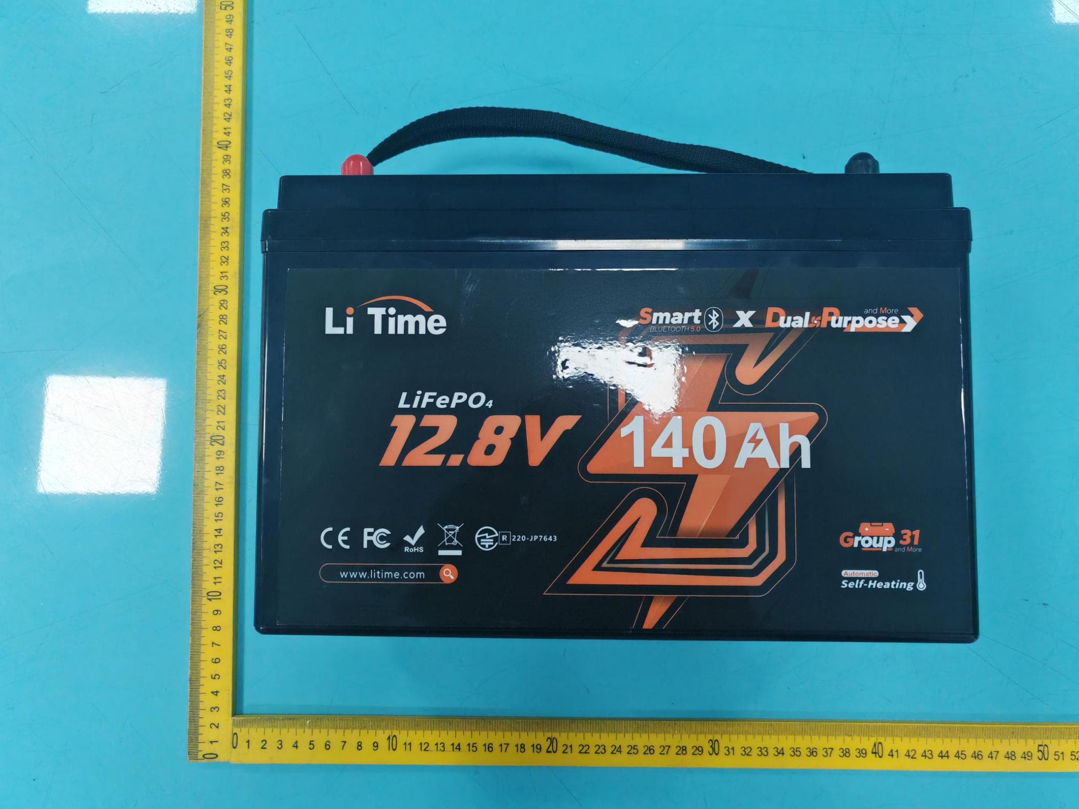 Litime 12.8V 140Ah LiFePO4 Battery - FCC ID 2BDSV12140 - Shenzhen Litime Technology Co., Ltd
